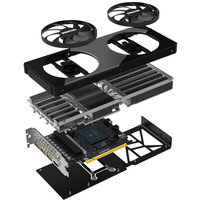 Inno3D GeForce RTX 5070 Twin X2 12GB GDDR7 Graphics Card – Dual‑Fan, Blackwell GPU