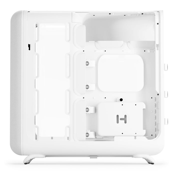 HYTE X50 Snow White Mid‑Tower Case – High Airflow / E‑ATX Support