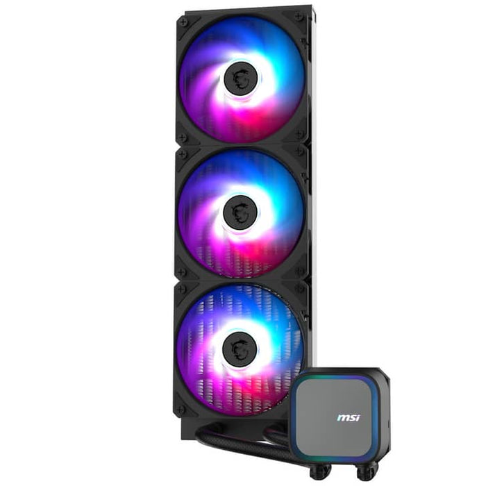 MSI MAG CoreLiquid A13 360 – 360mm AIO Liquid CPU Cooler, Triple 120mm Fans, Black