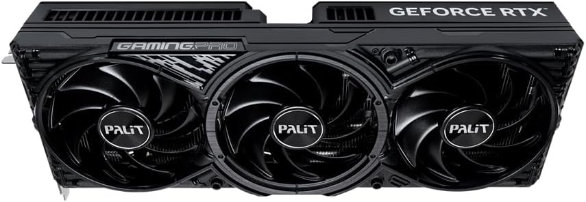 Palit RTX 5070 GamingPro Graphics Card, PCIe5, 12GB DDR7, 2512MHz Clock, RGB Lighting, Gaming GPU
