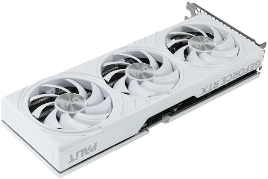 Palit GeForce RTX 5070 White OC Gaming Graphics Card 12GB GDDR7, 2527 MHz, GPU