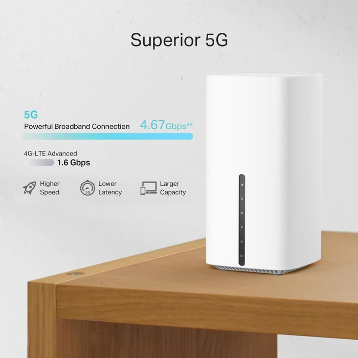 TP-Link Archer NX210 5G Router – AX1800 Wi‑Fi 6 Dual-Band Router with SIM Slot