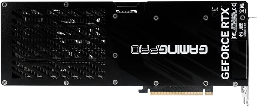 Palit RTX 5070 GamingPro Graphics Card, PCIe5, 12GB DDR7, 2512MHz Clock, RGB Lighting, Gaming GPU