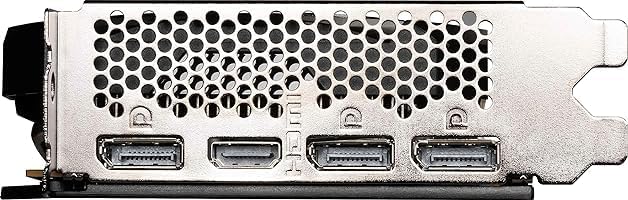 MSI NVidia RTX 4060 Gaming Graphics Card 8GB Ventus 2X Black OC, Ada Lovelace GPU