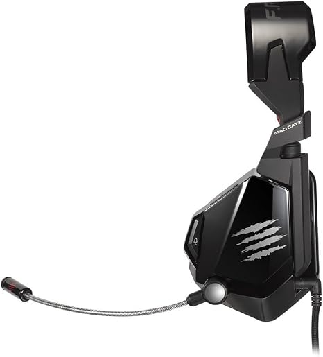 Mad Catz F.R.E.Q.5 Stereo Gaming Headset – Gloss Black