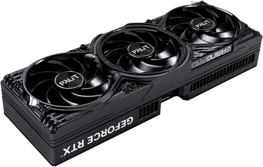 Palit RTX 5070 GamingPro Graphics Card, PCIe5, 12GB DDR7, 2512MHz Clock, RGB Lighting, Gaming GPU