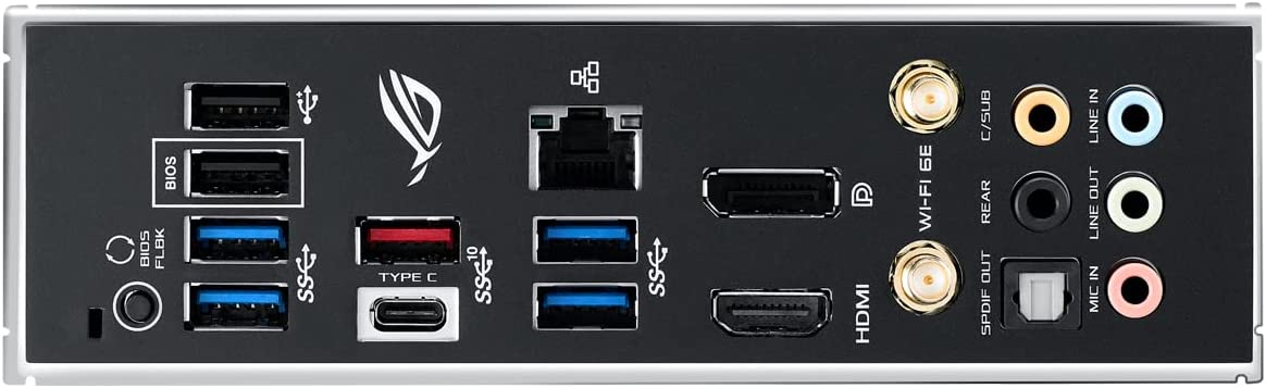 Asus Rog Strix B550-F Gaming Wifi II Motherboard, AMD B550, AM4, ATX, 4 DDR4, AX Wi-Fi 6E, 2.5GB LAN, RGB Lighting, M.2