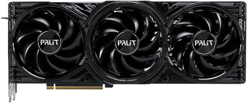Palit RTX 5070 GamingPro Graphics Card, PCIe5, 12GB DDR7, 2512MHz Clock, RGB Lighting, Gaming GPU