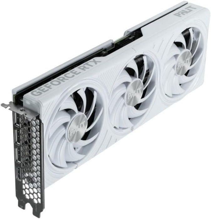 Palit GeForce RTX 5070 White OC Gaming Graphics Card 12GB GDDR7, 2527 MHz, GPU
