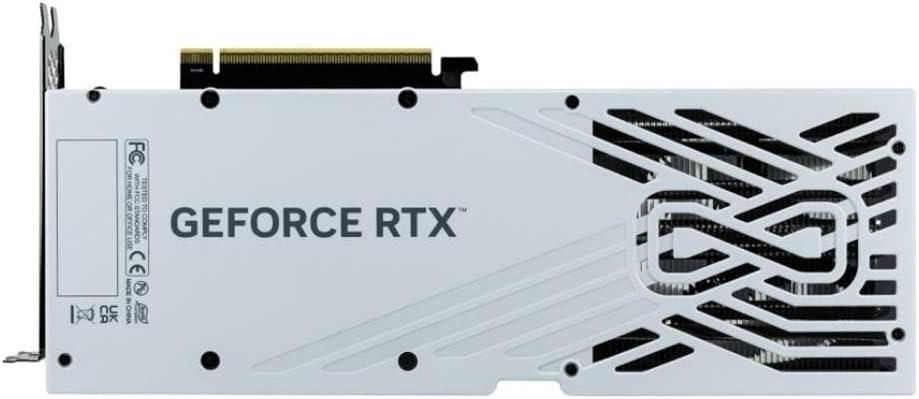 Palit GeForce RTX 5070 White OC Gaming Graphics Card 12GB GDDR7, 2527 MHz, GPU
