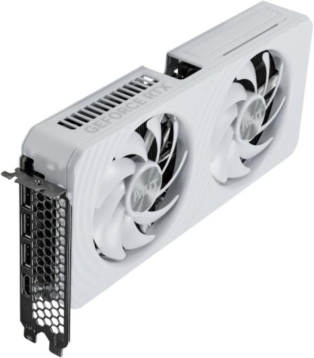Palit GeForce RTX 5060 Ti White OC Gaming Graphics Card 16GB GDDR7, 2602 MHz, GPU