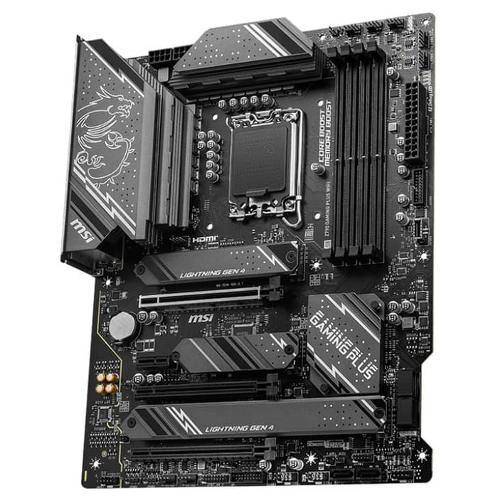 MSI Z790 GAMING PLUS WIFI LGA 1700 ATX Motherboard – DDR5 192GB, PCIe 5.0, Wi‑Fi 6
