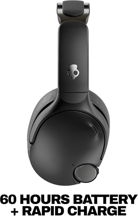 Skullcandy Crusher 1080 ANC Wireless Headphones – Bose Sound, Crusher Bass, ANC, 60h Battery, Black