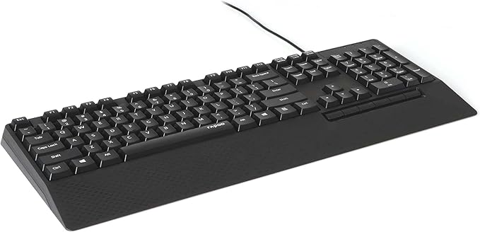 Rapoo NK2000 Wired Spill‑Resistant Keyboard – Black (QWERTY)