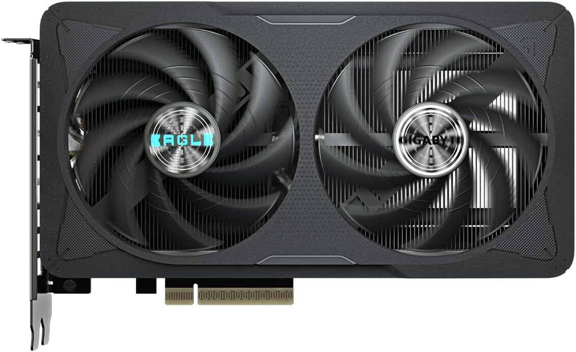 Gigabyte NVIDIA GeForce RTX 5060 EAGLE OC 8GB Blackwell Gaming Graphics Card PCIe5, 2550 MHz, GPU