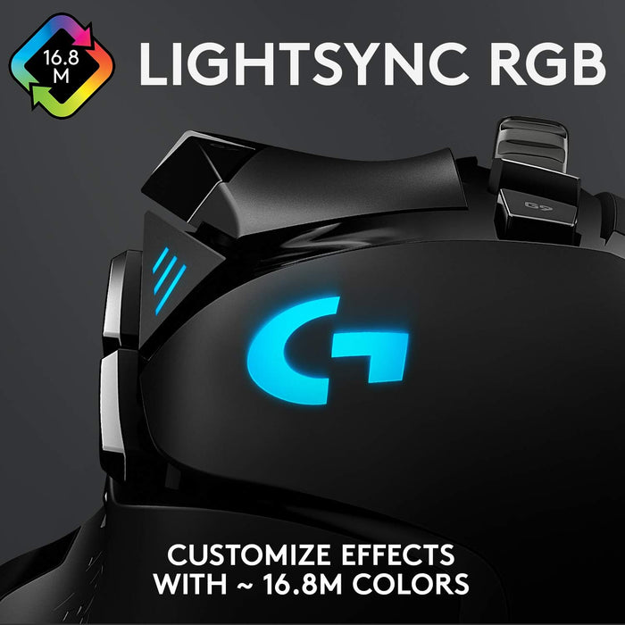 Logitech G502 HERO Wired Gaming Mouse – 25K Sensor, RGB, 11 Buttons