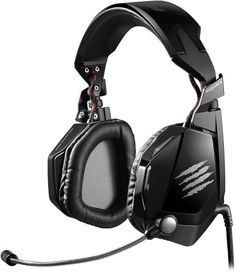 Mad Catz F.R.E.Q.5 Stereo Gaming Headset – Gloss Black