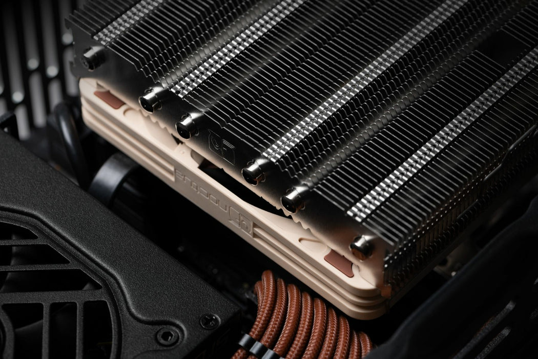 Noctua NH‑L12Sx77 – 77mm Low Profile CPU Cooler, 6 Heatpipes, NF‑A12x15 PWM Fan
