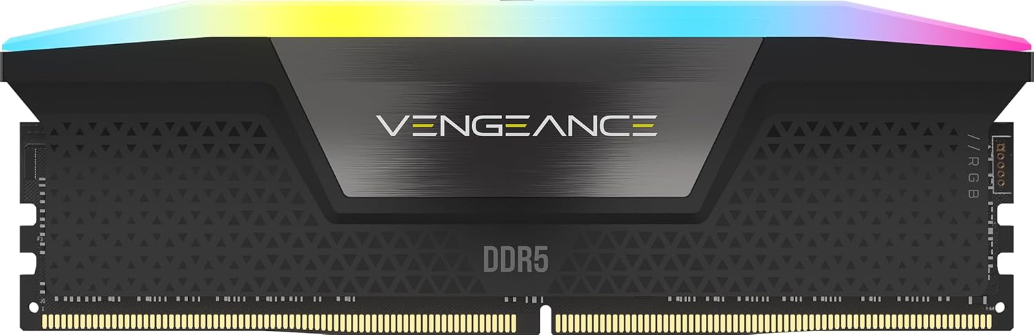 Corsair Vengeance RGB Black 16GB RAM 5600MHz DDR5 Memory Kit