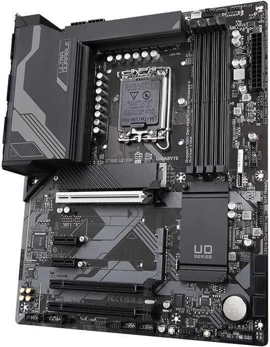 Gigabyte Z790 UD AX Motherboard Intel LGA 1700 DDR5 PCIe 5.0 ATX Motherboard Wifi