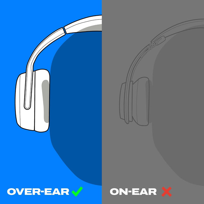 Skullcandy Crusher 1080 ANC Wireless Headphones – Bose Sound, Crusher Bass, ANC, 60h Battery, Black
