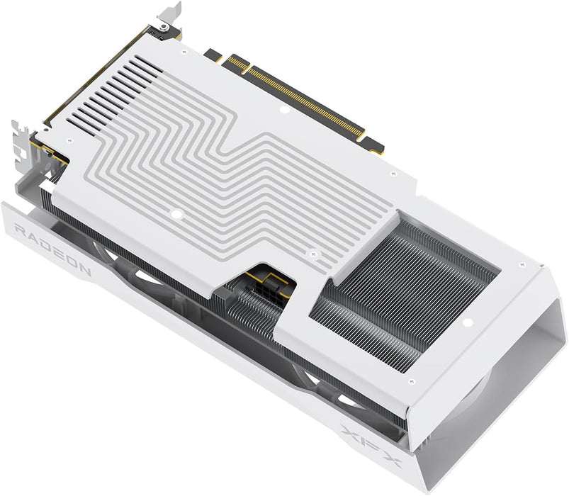 XFX Swift RX9060 XT OC Gaming Graphics Card 8GB, PCIe5, DDR6, 3320MHz, White