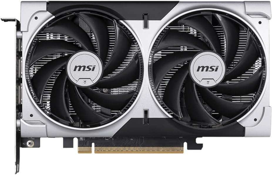 MSI GeForce RTX 5050 Gaming Graphics Card 8GB Ventus2X OC, 2617 MHz, GPU