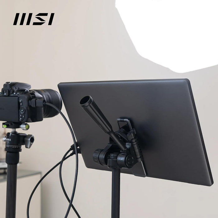 MSI Pro MP161 E2 15.6" Portable Monitor Full HD, IPS, 60Hz, 4ms, Mini HDMI, USB-C