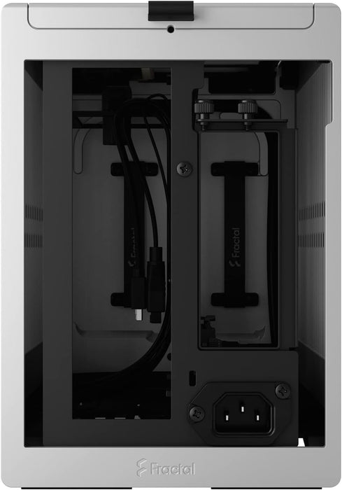 Fractal Design Terra Silver SFF Mini-ITX PC Gaming Case, Small Form Factor Chasis, mITX, SFX