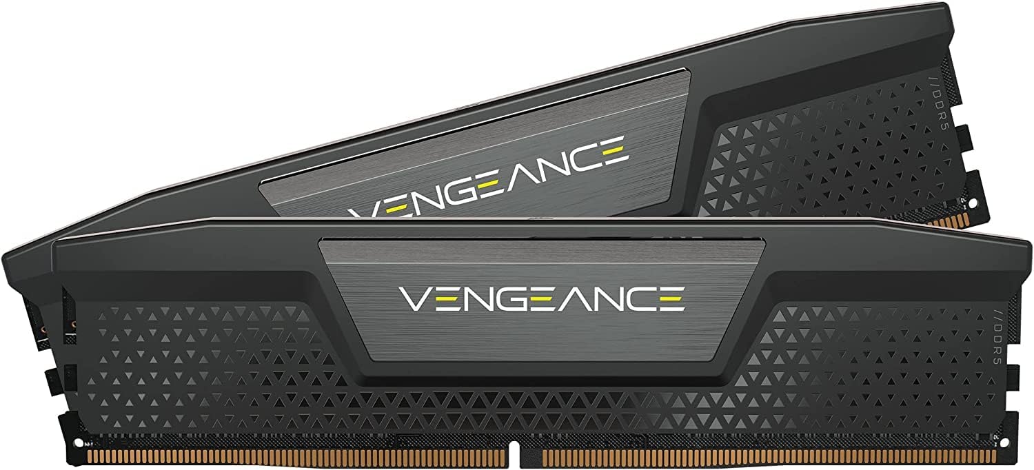 Corsair Vengeance 32GB Memory Kit (2 x 16GB), DDR5, 6000MHz (PC5-48000), CL36, 1.4V, XMP 3.0, PMIC, DIMM Memory RAM