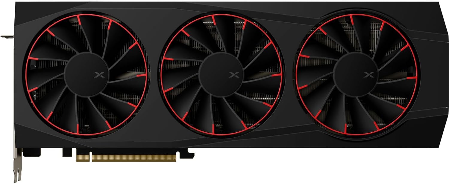 XFX RX9070 XT Quicksilver Magnetic Air Edition Gaming Graphics Card, PCIe5, 16GB, 2970MHz