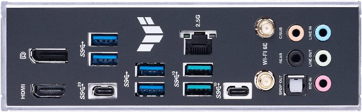 Asus Tuf Gaming Z790-Plus WiFi, Intel Z790, 1700, ATX, DDR5, HDMI, DP, Wi-Fi 6E, 2.5G LAN, PCIe5, RGB, M.2