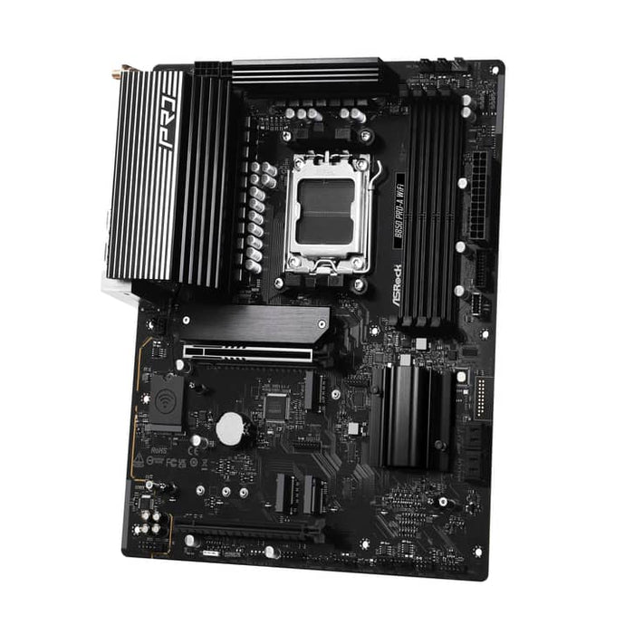 Asrock B850 Pro‑A WiFi AM5 ATX Motherboard – DDR5, PCIe 5.0, Wi‑Fi 6E, 2.5GbE