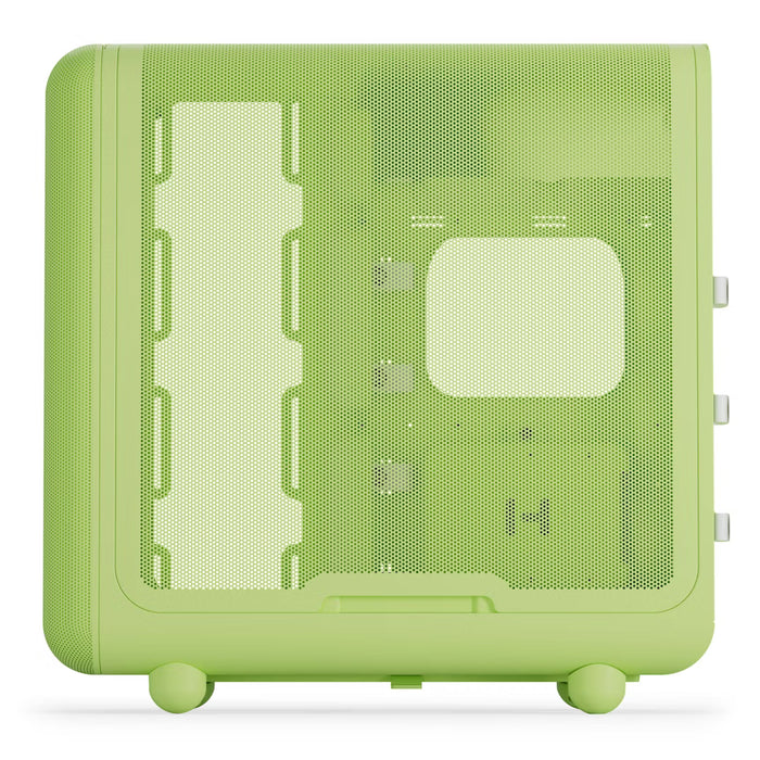 HYTE X50 Matcha Milk Mid‑Tower Case – E‑ATX / High Airflow
