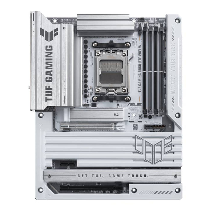 ASUS TUF GAMING B850‑BTF WIFI White – AM5 ATX Motherboard, DDR5, PCIe 5.0, Wi‑Fi 7