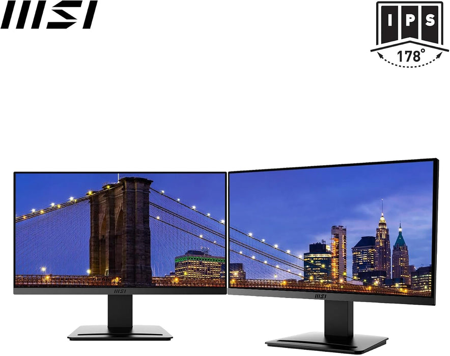 MSI PRO MP223 21.45-Inch Full HD Office Monitor – 100Hz VA Display