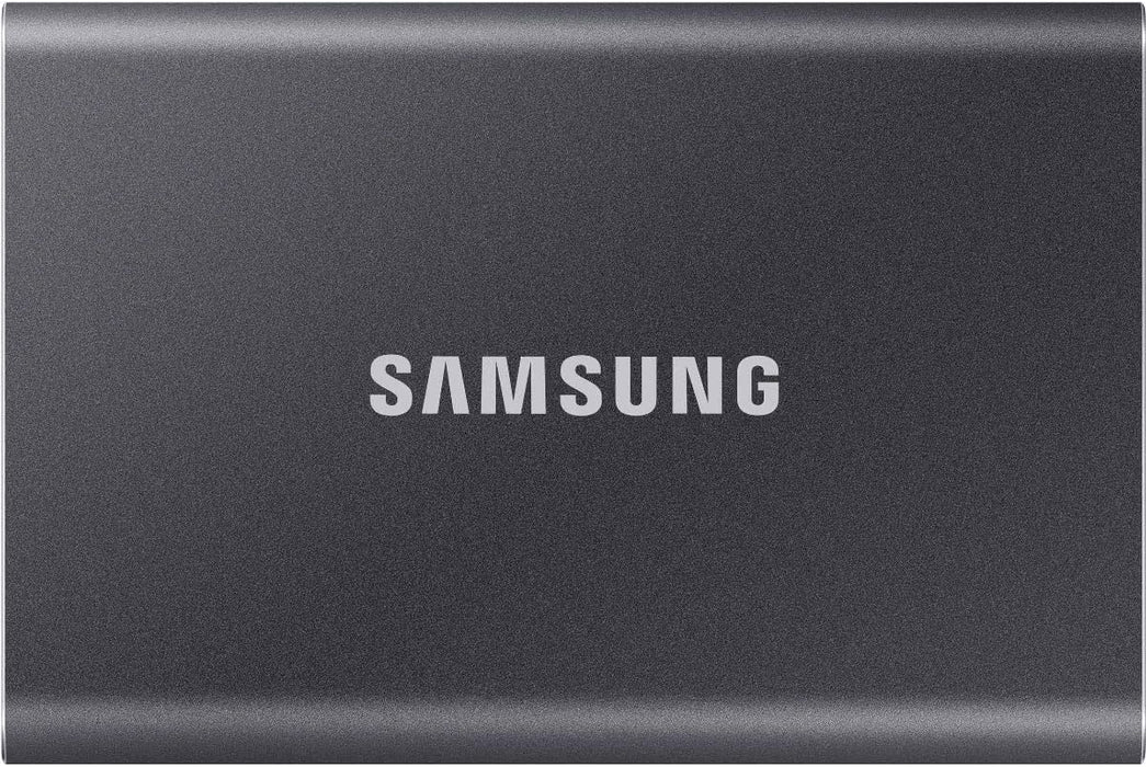 Samsung T7 1TB Portable SSD USB 3.2 Gen 2 External Storage, Titanium Grey, MU-PC1T0T