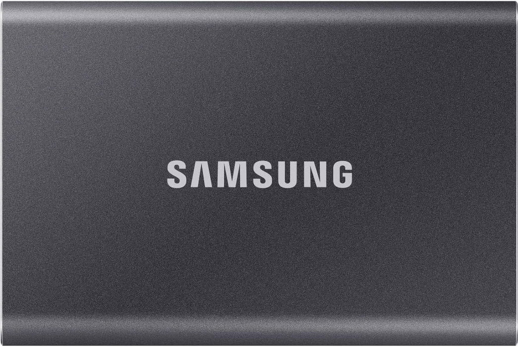 Samsung T7 1TB Portable SSD USB 3.2 Gen 2 External Storage, Titanium Grey, MU-PC1T0T