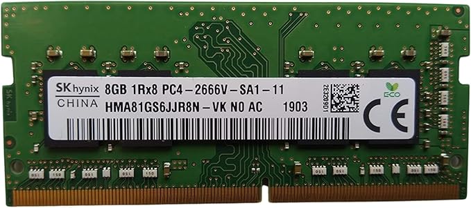 SK Hynix 8GB 2666MHz HMA81GS6JJR8N-VK Sodimm Memory Module