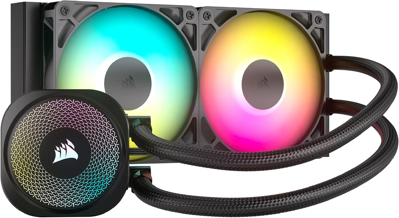 Corsair NAUTILUS 240 RS ARGB Intel/AMD AIO CPU Liquid Cooler Black