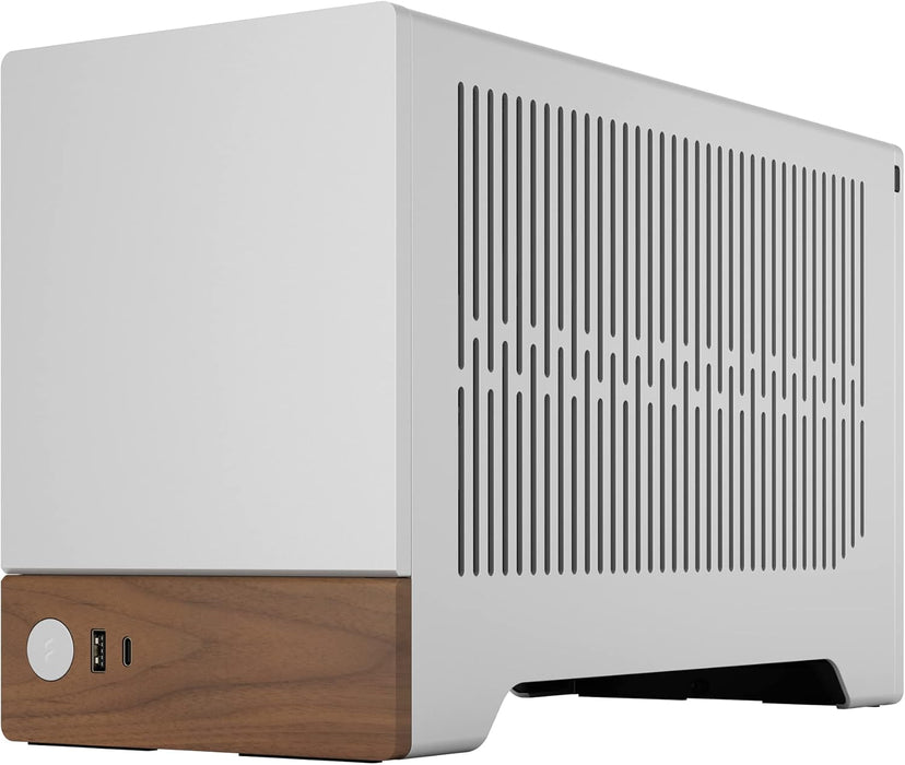 Fractal Design Terra Silver SFF Mini-ITX PC Gaming Case, Small Form Factor Chasis, mITX, SFX