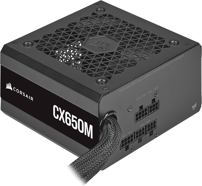 Corsair CX650M (Certified Refurbished) – 650W 80 PLUS Bronze Semi‑Modular PSU