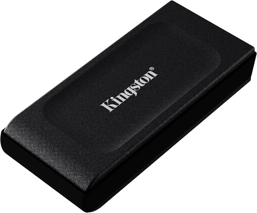 Kingston 1TB External SSD, Portable Solid State Drive, USB 3.2 Gen 2, XS1000, Up to 1050MB/s, Black