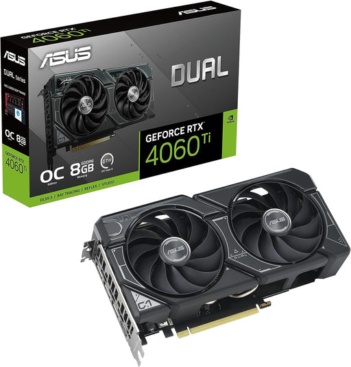 Asus RTX 4060 Ti Graphics Card, OC 8GB DDR6 GPU