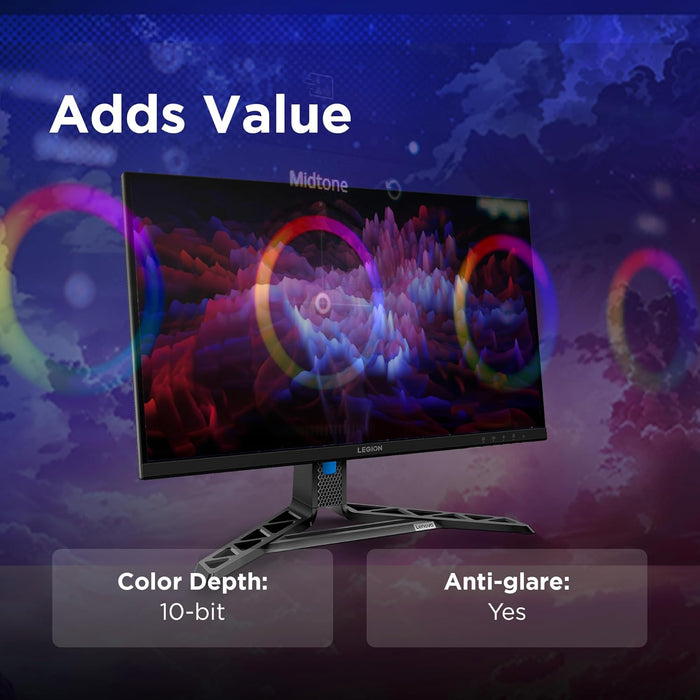 Lenovo Legion R27qe Gen 2 27" QHD 200Hz IPS Gaming Monitor – 0.5ms