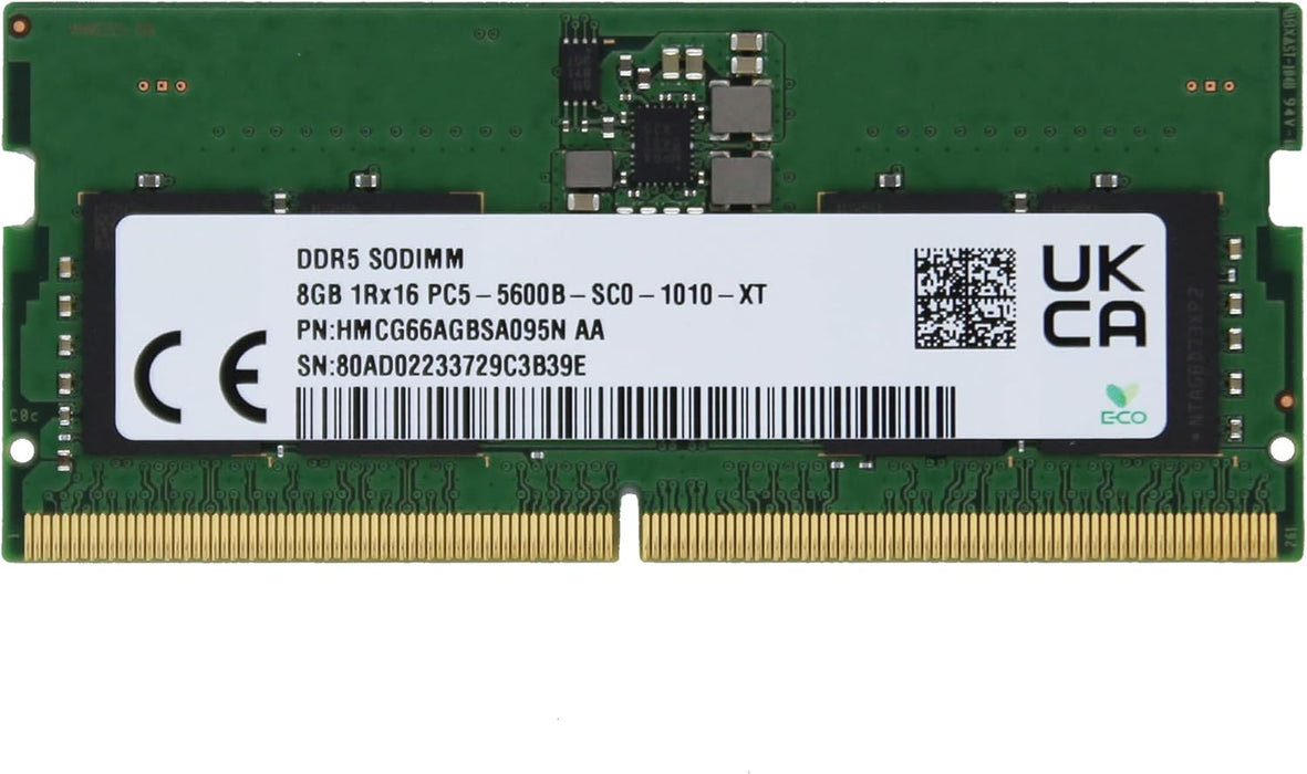 SK Hynix 16GB (2x8GB) DDR5 5600MHz PC5-5600B SODIMM Notebook Laptop RAM Memory