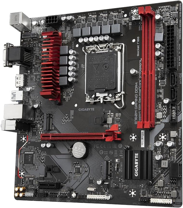 Gigabyte B760M Gaming Motherboard DDR4, Intel 1700, Micro ATX, PCIe 4.0, Sata III