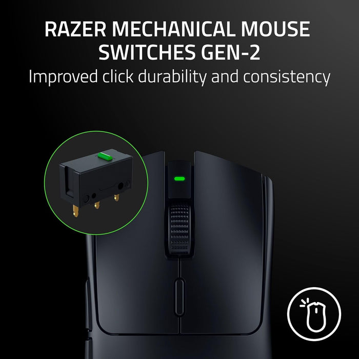 Razer Viper V3 HyperSpeed Wireless Esports Gaming Mouse, Mechanical Mouse Switches Gen 2, Black