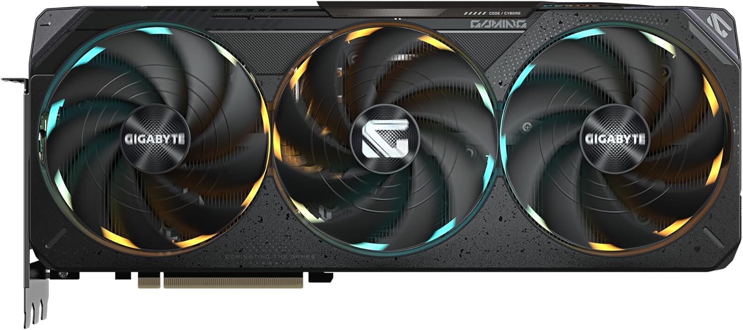 Gigabyte GeForce RTX 5080 Gaming OC Graphics Card, 16GB GDDR7, 2730 MHz, PCIe5, GPU