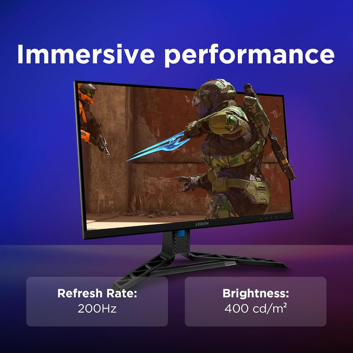 Lenovo Legion R27qe Gen 2 27" QHD 200Hz IPS Gaming Monitor – 0.5ms